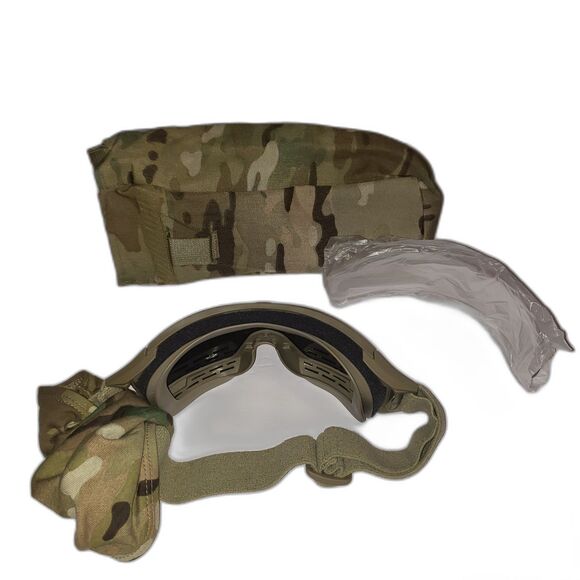 Revision Military Ballistic Goggles APEL Tan USA Clear Lens Multicam Bag Kit - Picture 2 of 9